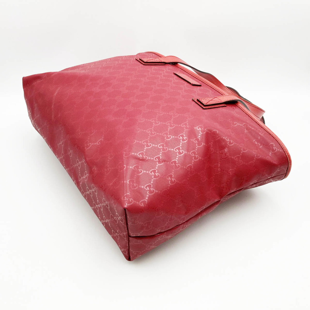 Gucci Implement Bag Gg Pattern Red Pvc - image 7